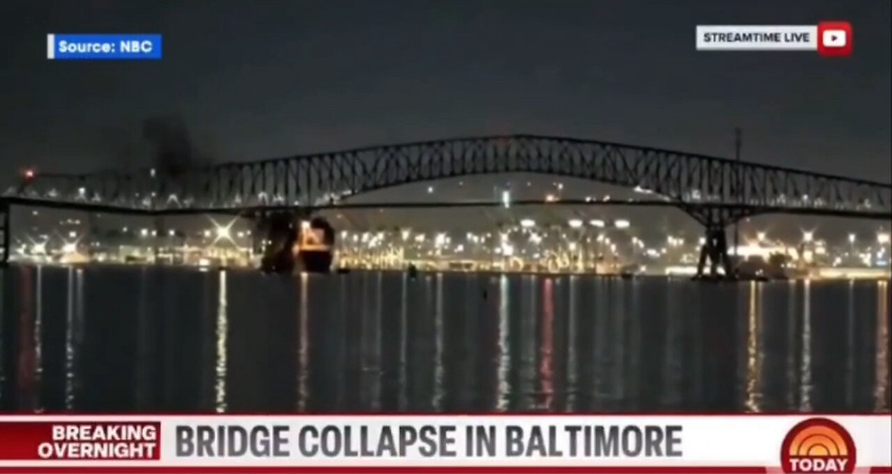 Jack Posobiec Covers Baltimore Bridge Collapse