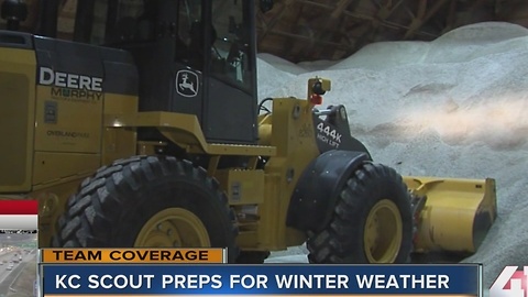 Road crews ready to clear snow in Kansas and Missouri