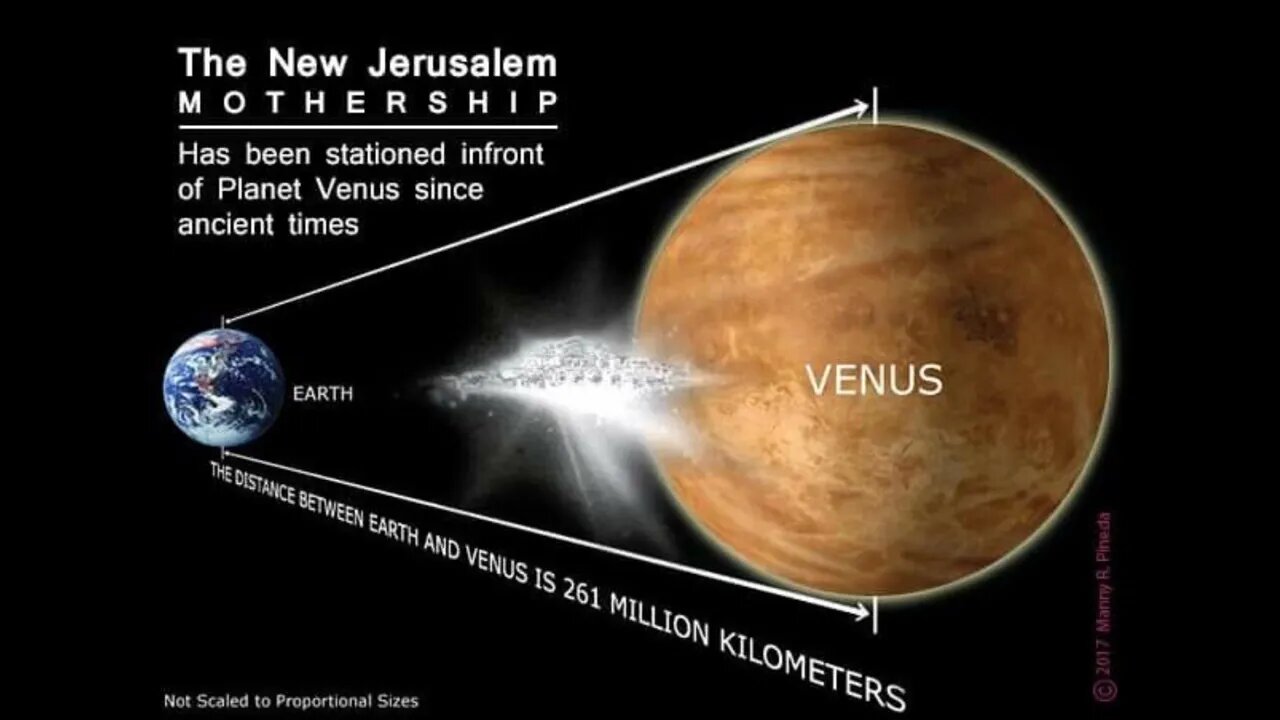 New Jerusalem Mothership ~ Venus and Sananda/ Yeshua/ Ieasus Christos Buddha