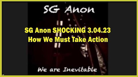 SG ANON - HOW WE MUST TAKE ACTION
