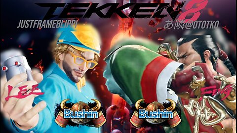 Tekken 8 Ranked - Road to Tekken King - JustFrameBlippi (Lee - Bushin) vs あ隣@OTOTKO (Feng - Bushin)