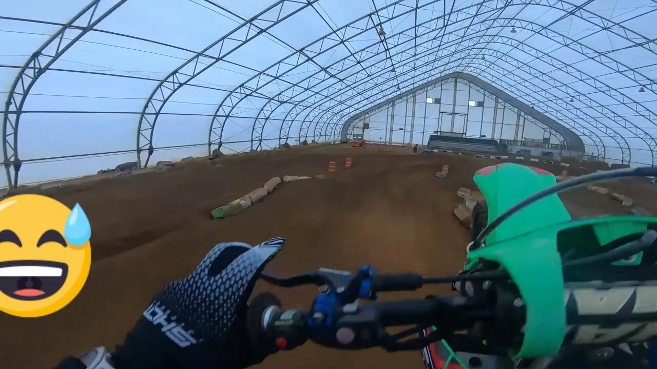 Riding indoors for the first time in 5 years ! Learning the Earlywine 2020 track