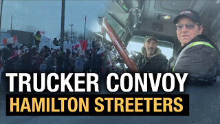 Hamilton Pit Stop Pours Their Support for the Freedom Convoy