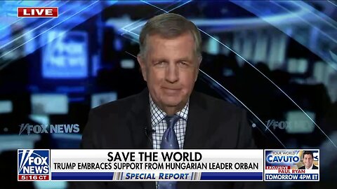 Brit Hume: 'Green Party Politics' Getting Resistance Across The World