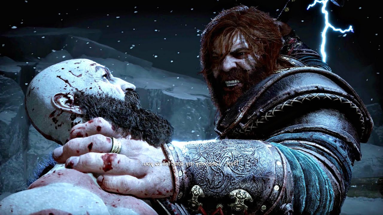 [God of war] Thor vs kratos