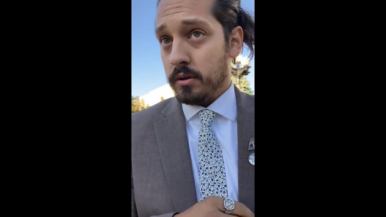 Colorado State Rep. Tim Hernandez mocks a reporter for not condemning Hamas