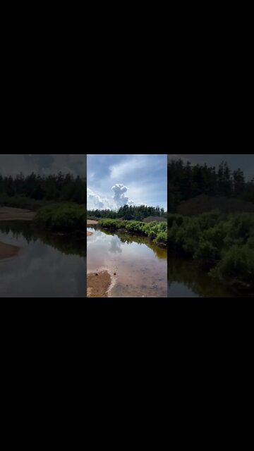 Hidden section of the beach