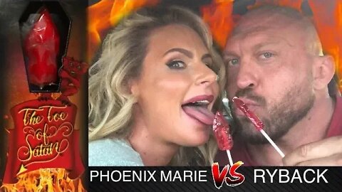 The Toe Of Satan Hot Candy Lollipop Challenge With Ryback & Guest P.Marie