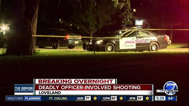 Police shoot, kill armed suspect after crash in Loveland