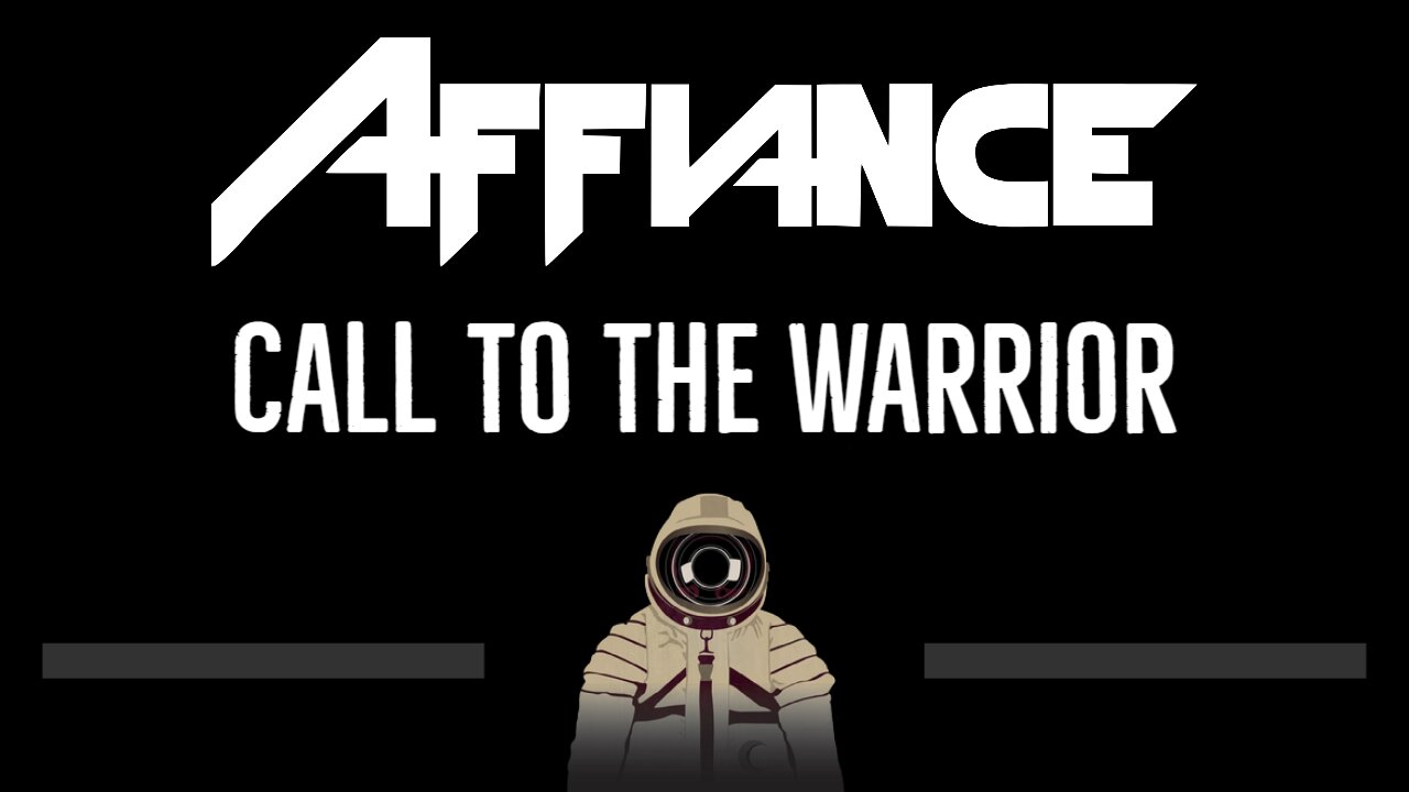 Affiance • Call To The Warrior (CC) 🎤 [Karaoke] [Instrumental Lyrics]