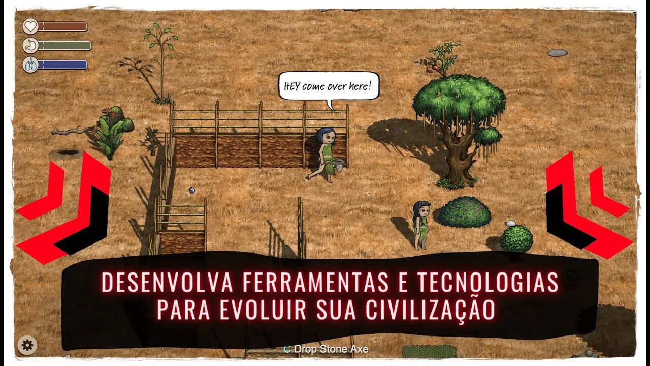 In Next Life - Desenvolva Ferramentas e Tecnologias para Evoluir sua Civilização (Jogo para PC)