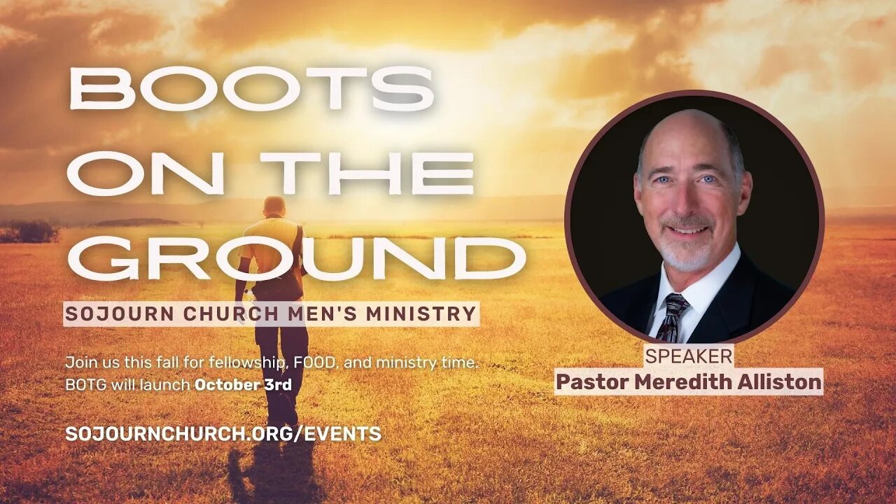 Boots On The Ground | Speaker: Meredith Alliston | October 3rd | Sojourn Church