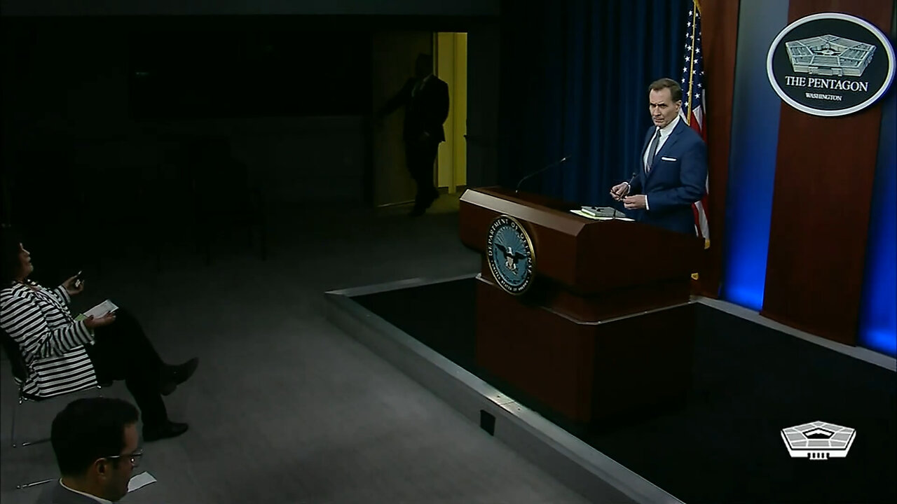 Pentagon Press Secretary Holds Briefing