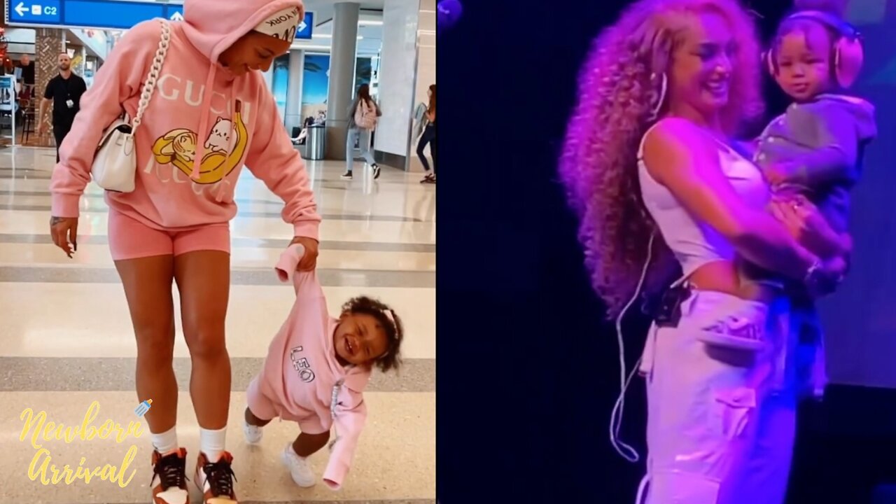 DaniLeigh Takes Daughter Velour On Tour For The 1st Time! 🎤