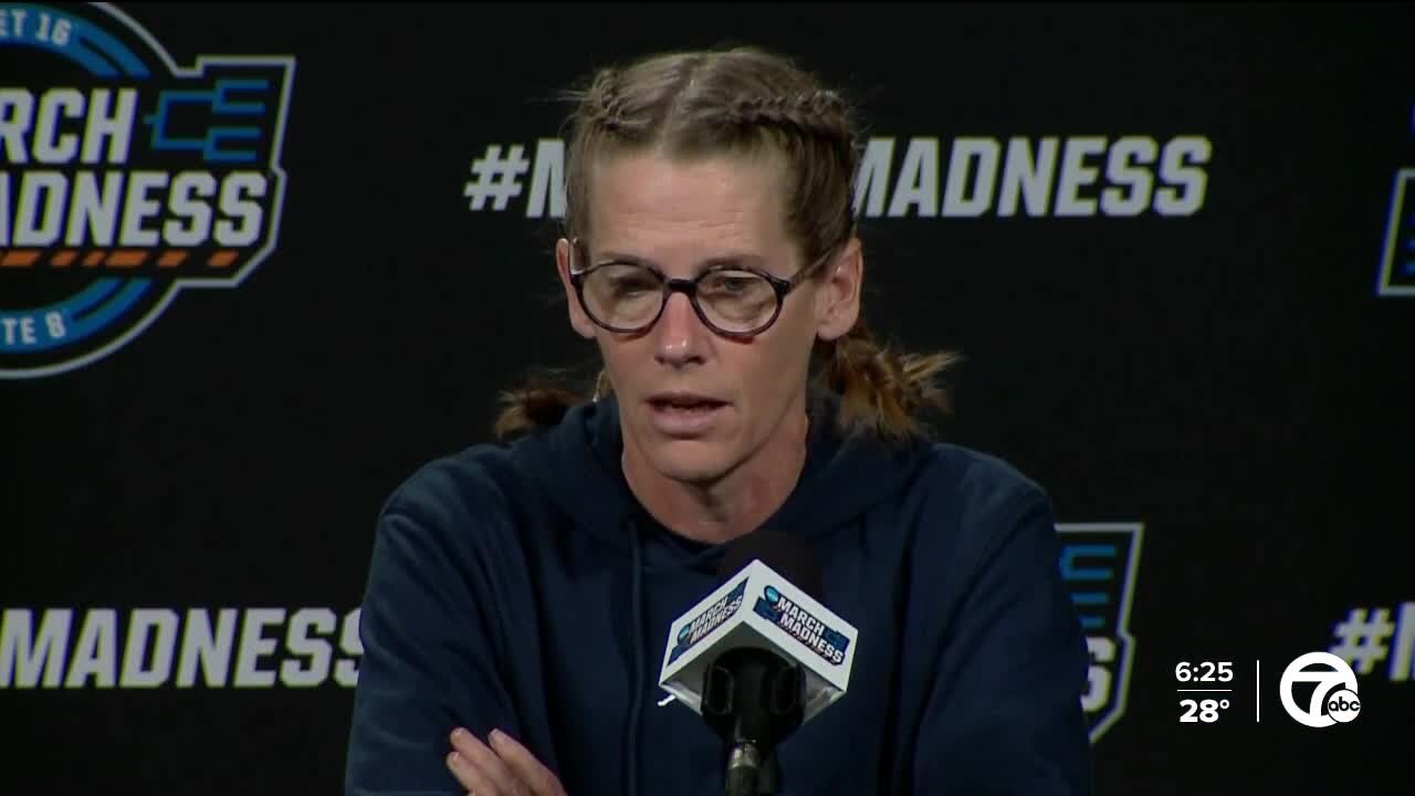 Michigan's Kim Barnes Arico: Big Ten helped prepare us for Louisville rematch