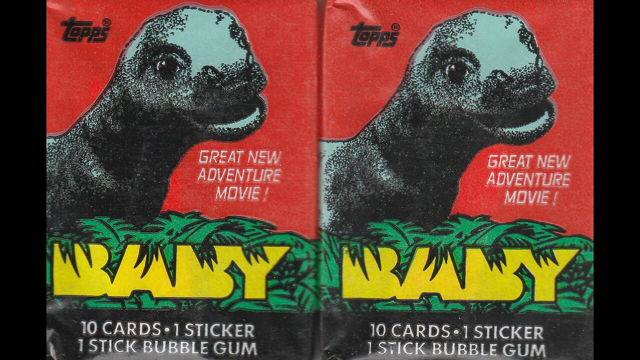 Baby Trading Card Packs (1985, Topps) -- What's Inside