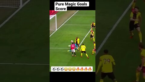 Pure Magic Goals Score #shorts #football #manchesterunited