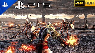 God of War 3 Remastered Kratos Vs. Cronos Boss Fight