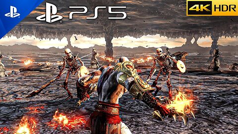 God of War 3 Remastered Kratos Vs. Cronos Boss Fight