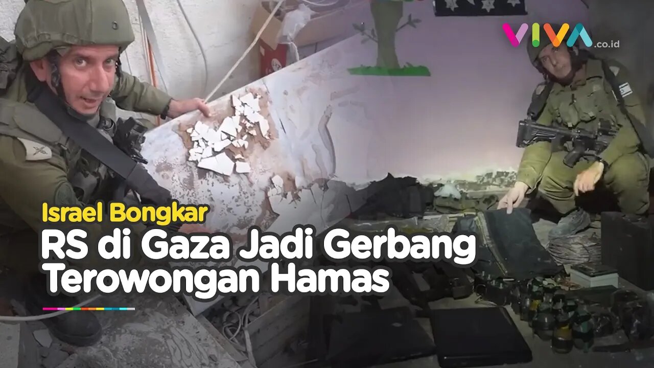 IDF Pojokkan Hamas, Lift RS Rantisi Terhubung ke Terowongan Hamas