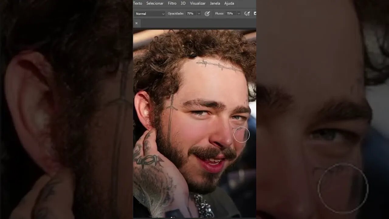 Post Malone + Photoshop