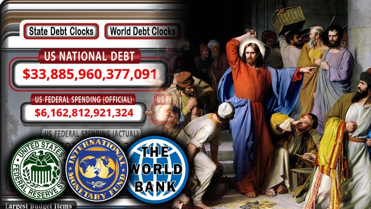 Debt Clock Secret Revealed! The Money Changers