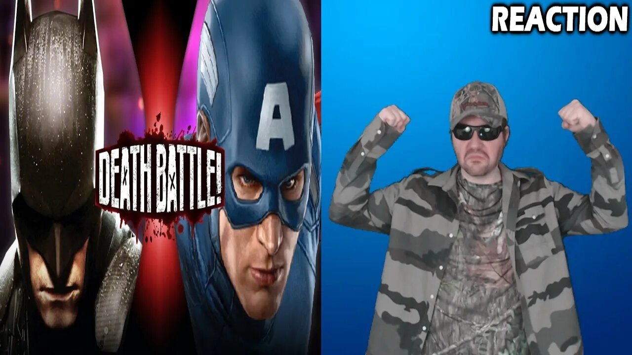 Batman VS Captain America (DC VS Marvel) - Death Battle! REACTION!!! (BBT)