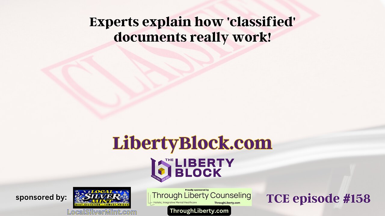 Experts explain how 'classified' documents really work legally and practically!