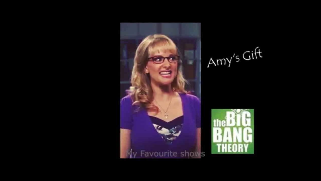 The Big Bang Theory- Amy's hideous Gift😂😂 #shorts #sitcom