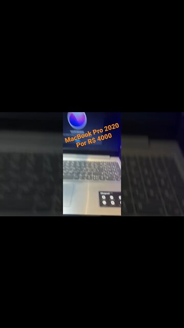 MacBook Pro 2020 por R$ 4000