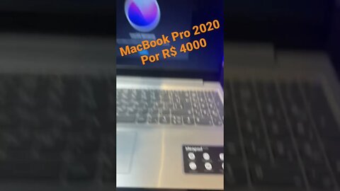 MacBook Pro 2020 por R$ 4000