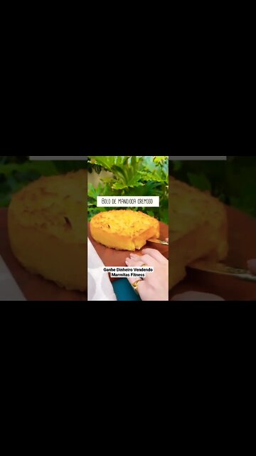 BOLO DE MANDIOCA CREMOSO 😋🤩 | Receitas #Shorts