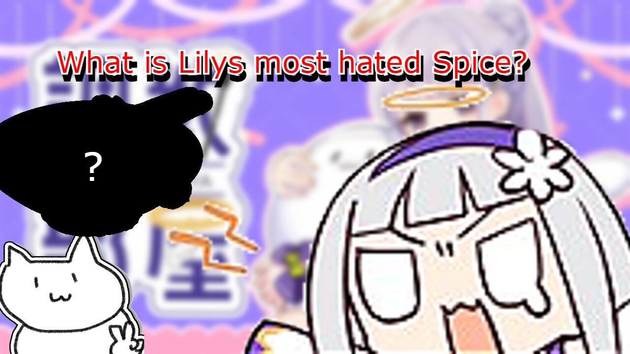 Poma asks vtuber Shirayuri lily what is her most hated spice