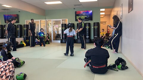 7 yo sparring