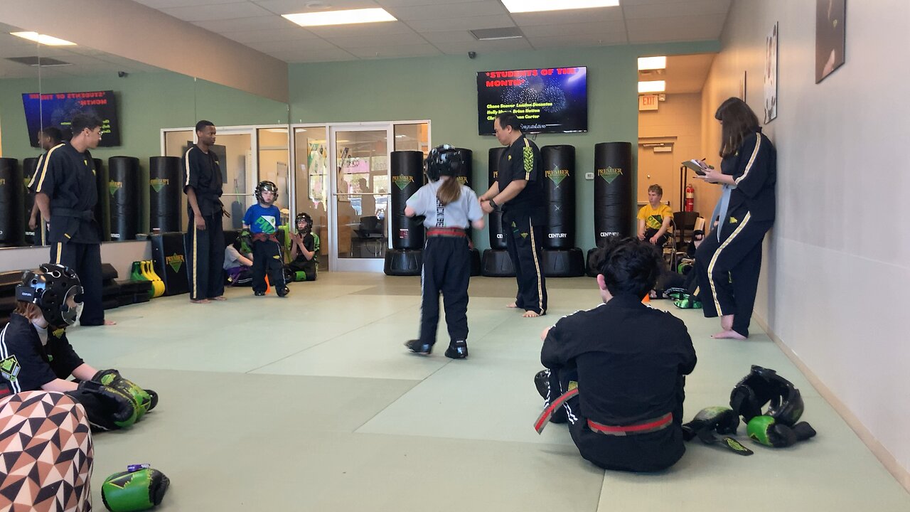 7 yo sparring