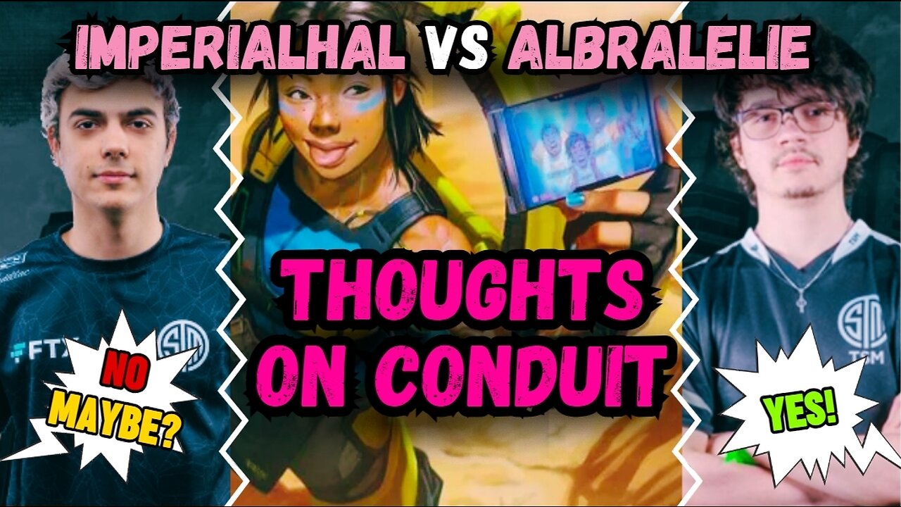 ImperialHal VS Albralelie THOUGHTS on CONDUIT, Apex Legends NEW LEGEND!