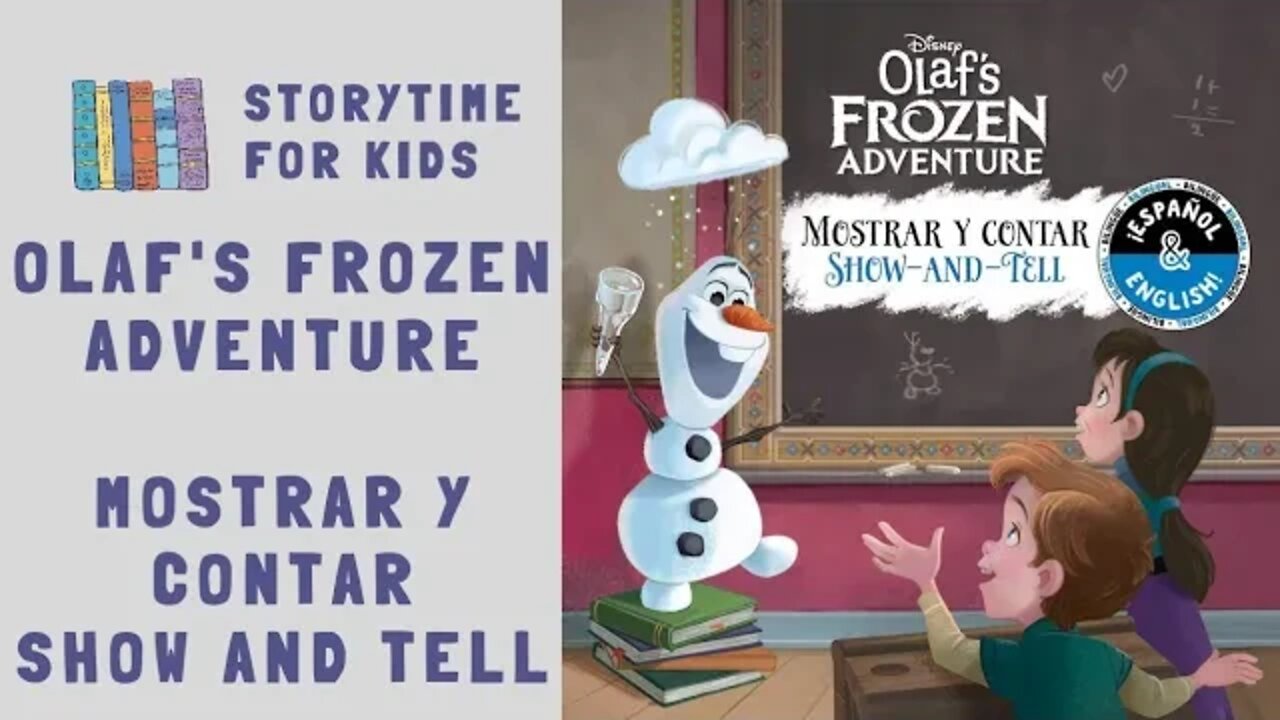 @Storytime for Kids | Frozen | Mostrar y Contar | Show And Tell