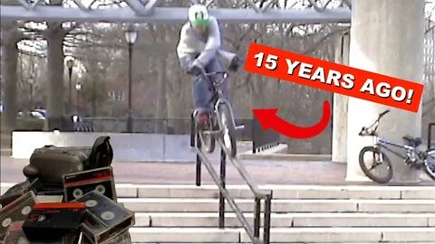 **REACTING TO MY RIDING FROM 15 YEARS AGO!** -- BMX Archives Gallery Pt 1