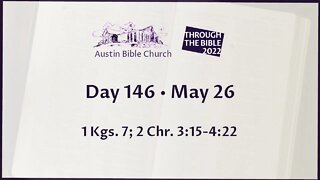 Through the Bible 2022 (Day 146)