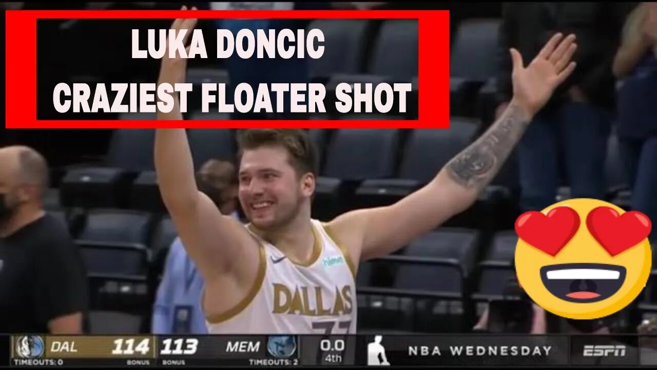 Luka Doncic Show Some CRAZIEST Floater Shot Game Winner 3 In NBA History !