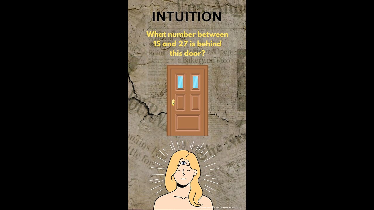 What number will you choose? #intuition