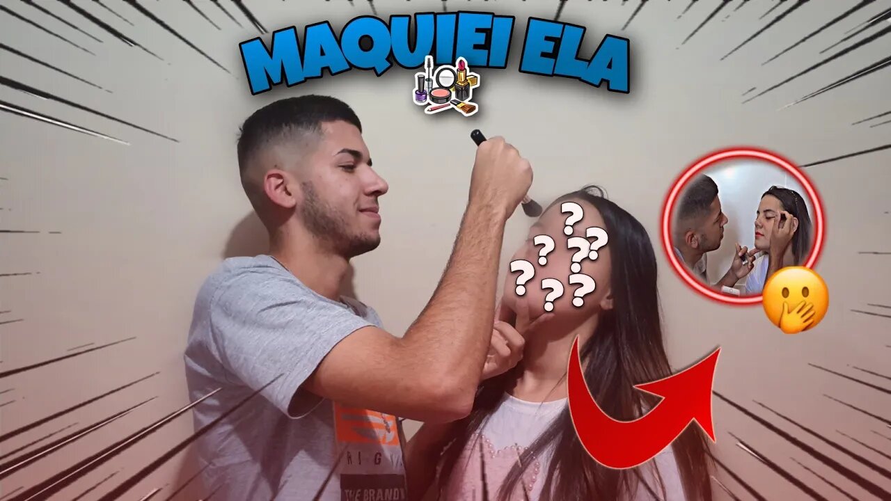 TRANSFORMEI MINHA NAMORADA (maquiei ela!!) ‹ MILE & BIEL ›