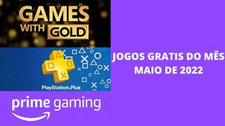 JOGOS GRATIS DO MÊS - MAIO DE 2022