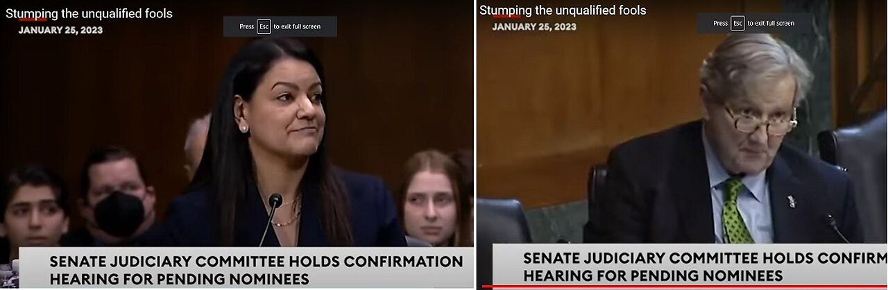 Biden Judicial Nominees have NO Clue about the Constitution.