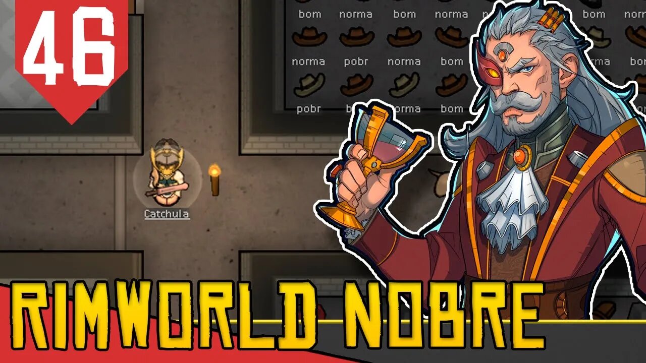 Melhor ESPADA do Jogo?! - Rimworld Royalty Base Aberta #46 [Gameplay Português PT-BR]