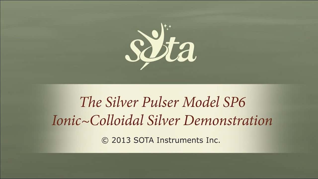 SOTA Silver Pulser - Model SP6 - How to Make Ionic Colloidal Silver