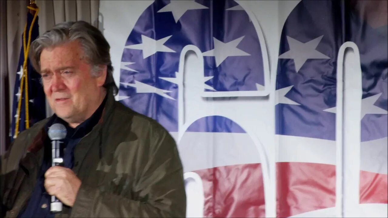 Steve Bannon on Trump and Roy Moore 11-9-17