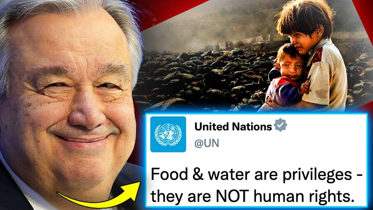 Leaked UN Footage Confirms Plans for Manufactured Global Famine in 2025