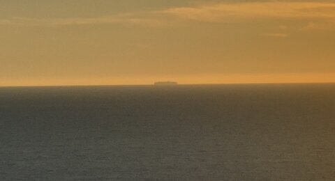 There is no real horizon