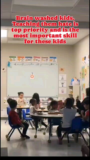 Brainwashing kids from a very young age. All they will ever know is have.